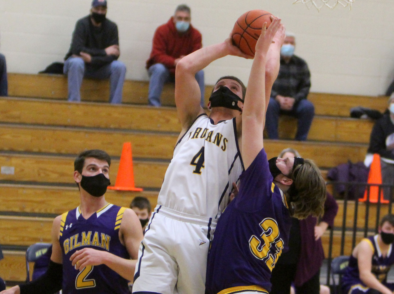 Gilman at New Auburn boys basketball 2-16-21